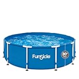 FUNSICLE Piscine Tubulaire Ronde Activity Pool Ø 3,05m x h 76cm