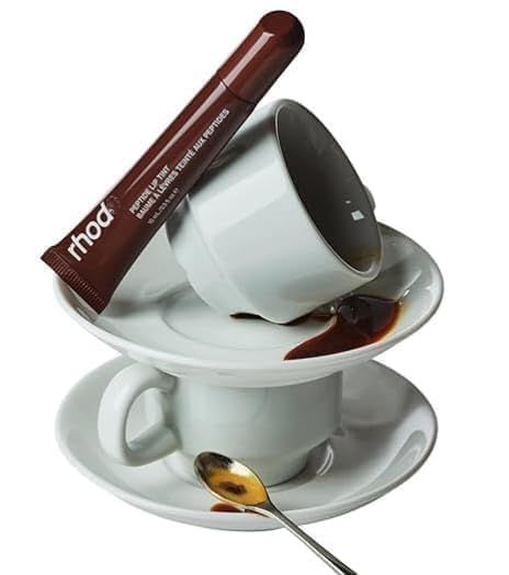 Image of Peptide Lip Tint, Glossy High-Shine Finish, Waterproof and Smudge-Proof, 12HR Wear, 10ml (ESPRESSO)