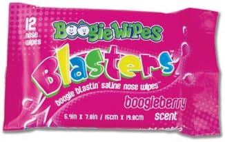 Boogie Wipes Blasters - Berry - 12 ct