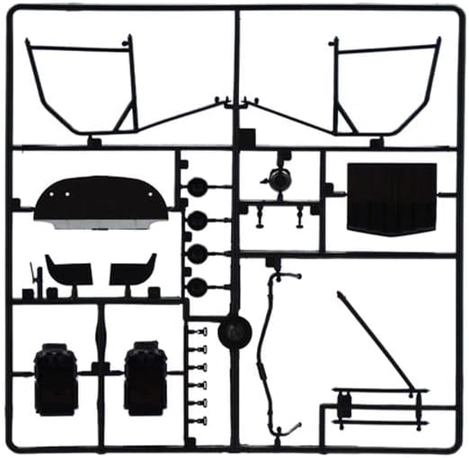 Italeri 3632S 1:24 Mercedes 450 SLC Rally d Bandama'79, Free-Standing Model Building, Crafts, Hobby, Gluing, Plastic kit, Detailed