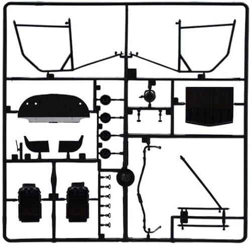 Miniatura 8 de Italeri 3632S 124 Mercedes 450 SLC Rally d Bandama'79, Edificio de modelos independientes, manualidades, afición, pegado, kit de plástico, detallado