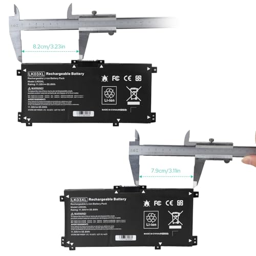 Image of LK03XL Battery for hp Envy x360 Convertible 17m-ae0xx 17-bw 17m-ae111dx 15m-bp1xx 15m-cn0xxx 15-cn0xxx 15m-cp0xxx 15m-cn0012dx 15m-cn0011dx for HP Envy X360 Convertible 17-AE 17M-AE 17-BW 17-CE 17M-CE