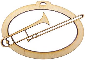 Personalized Trombone Ornament - Trombone Gift - Trombone Christmas Ornament