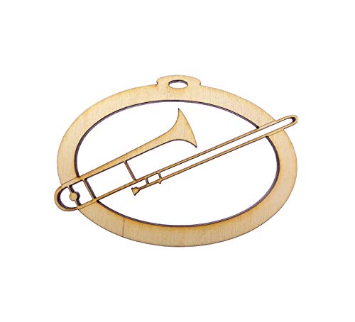 Personalized Trombone Ornament - Trombone Gift - Trombone Christmas Ornament #TOP1