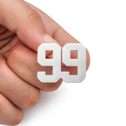 AMITER 0-100 Number Lapel Pins, Small Brooch Pin Tie Tacks for Suits Neckties & Hats, Personalized Gifts for Women Men Boys Girls by AMITER - Image 7