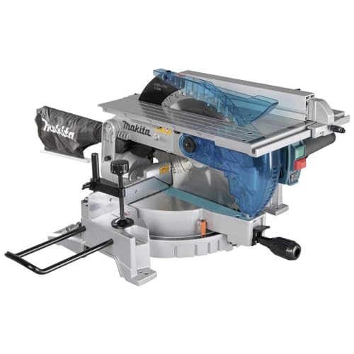 Makita LH1201FL - Sierra ingletadora 1650 W con mesa de 305 mm, sierra circular 3800 Rpm