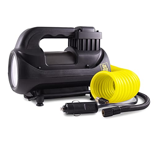 Fix-a-Flat Pro Digital Tire Inflator with LED Light and Quick Connect Hose