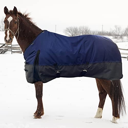 TrustBreech 1200D Waterproof and Breathable Horse Winter Turnout Blanket (300g Fill)