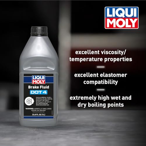 LIQUI MOLY DOT 4 Brake Fluid, 1 Liter (Pack of 1)