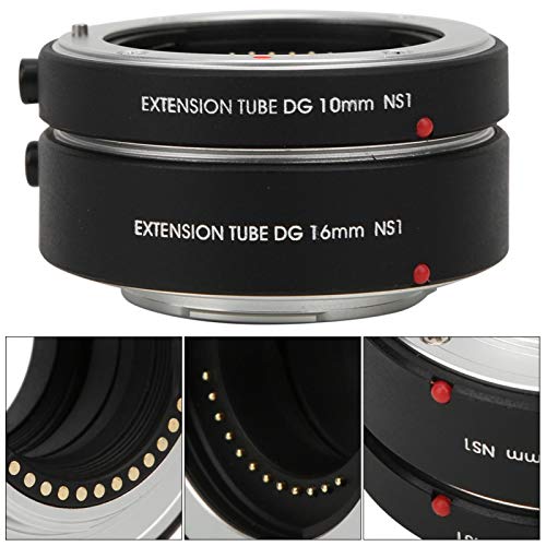 Yunir 10mm + 16mm Aluminiumlegierung Makroobjektiv Adapterring Automatischer Fokus Verlängerungsrohradapter für Nikon 1… – Bild 8