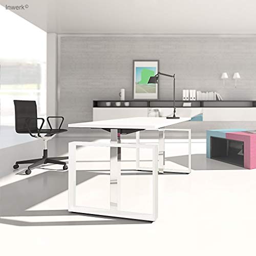 Preisvergleich Produktbild Inwerk Steh-Sitz Schreibtisch Masterlift 4, Chrom / w