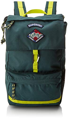 Preisvergleich Produktbild Superdry Herren Coleman Rucksack, Grün (Verde), 32x46x12 centimeters