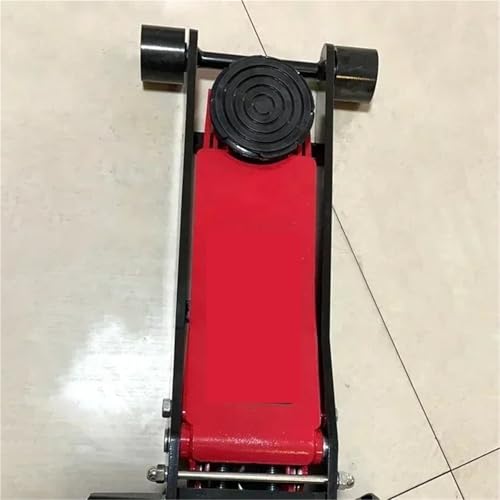 Gato de coche de perfil bajo resistente, herramienta de reparación de neumáticos horizontal de doble bomba para cambios rápidos y fáciles de neumáticos, elevador portátil de vehículos para mecánicos y