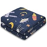 7 LAGEN DESIGN - Einzigartiges 7-Lagen- und 10 * 10 cm klein Taschen-Design. Die Füllung besteht aus nicht klebenden Polyesterpolstern aus der Umwelt und hypoallergenen Glasperlen. Das Gewicht der Decke ist gleichmäßig verteilt und hält das Gleichgewicht. Das perfekt gestaltete und genähte Fach bietet höchsten Komfort.