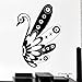 Produktbild yaoxingfu Schwan Vogel Wandtattoos Schwarz Und Weiß Ornament Tribal Vinyl  WandaufkleberFür Schlafzimmer Tapete Für Kinderzimmer42x60 cm