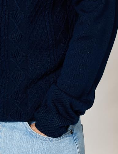 Image of Amazon Brand - Symbol Men's Casual Acrylic High Neck Sweater (Available in Plus Sizes)