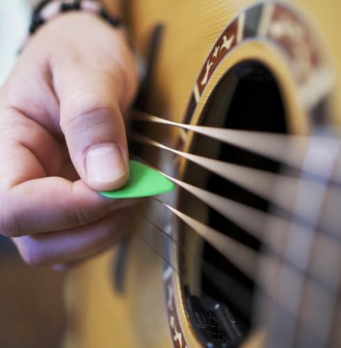 WiNGO Lot de 5 Médiators Grip Antidérapants Pour Guitare et Basse, Multi – vue 6