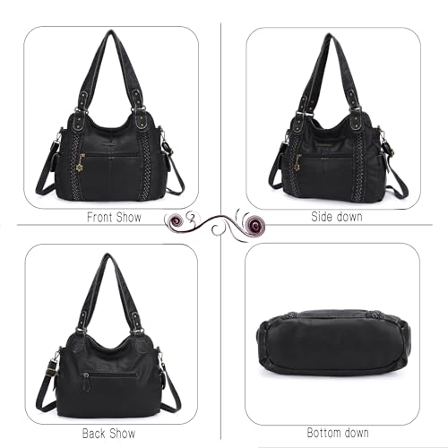 Image of Angel Barcelo Purses for Women Soft PU Leather Shoulder Bag Crossbody Purse and Handbags