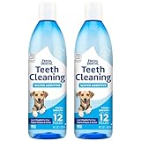 Naturel Promise Fresh Dental Water Additive for Dogs 2-Pack, 18oz Each — Dog Breath Freshener & Teeth Cleaning Solution, Better Value for Daily Use