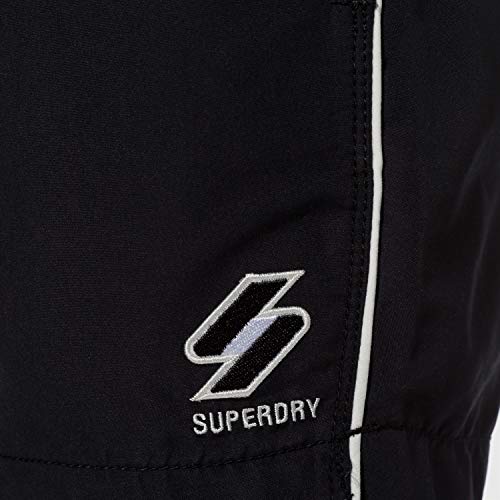 Superdry Mens Tri Series Swim Shorts, Relaxed Fit, Drawstring Waistband Black Size Xxl #TOP2