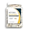 Ketosis Kickstart - 250 CT beta-hydroxybutyrate Salts for Ketogenic Diet in a Clear Square Grip Jar