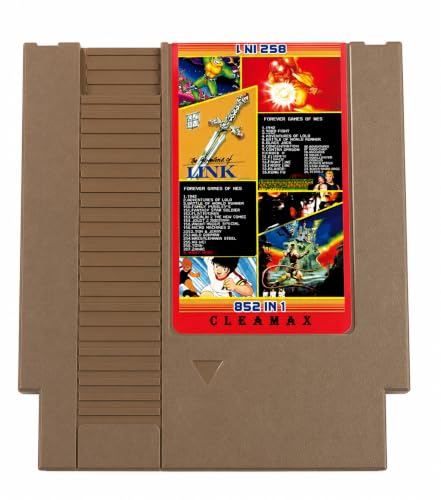 Cartucho NES 852 en 1, colección multijuego para consola NES