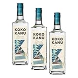 Koko Kanu 70 cl, 37.5% ABV - Jamaica Coconut Rum (Pack of 3)
