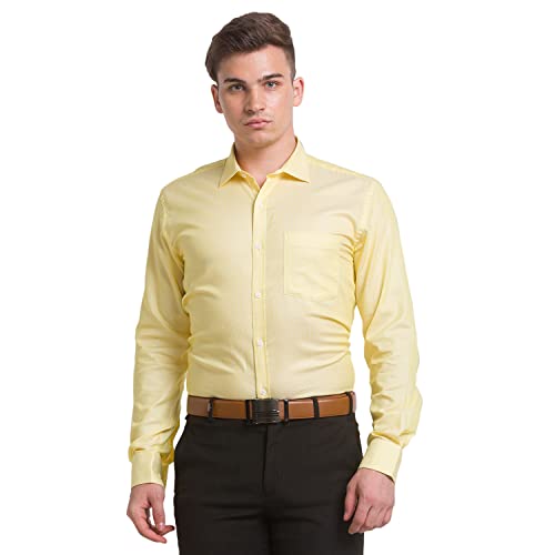 Image of Park Avenue Men's Solid Slim Fit Shirt