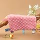 Taggy-Decke, Baby-Taggy-Schmusetuch, Taggy-Decke, Baby-Schmusetuch, Spielzeug-Taggies für Babys, für Neugeborene Jungen (Rosa)
