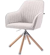 イトーキ サリダ ポルックス アイスグレー デスクチェア【一点もの・天然木製の脚 / 選べる4カラー / 360°回転 / 40mm座面上下昇降 / こだわりのミラー仕上げ/上質なファブリック/...