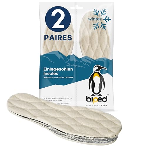Biped Semelles Chauffantes Laine d'Agneau z2391(42)