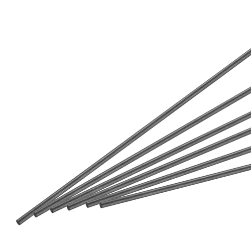 QUARKZMAN 12er Pack Carbonfaserstab, 2,5mm x 150mm für RC Flugzeug DIY Werkzeug Flügelrohr Quadcopter Arm