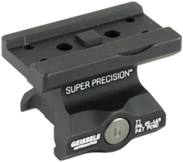 Geissele Super Precision T1 Series Scope Mount,Lower 1/3 Co-Witness, Black 05-469B