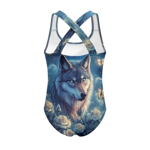 Girls One Piece Swimsuits Cross Back Straps Bathing Suit Beach Swim Suit Swimwear 5-14 Y2