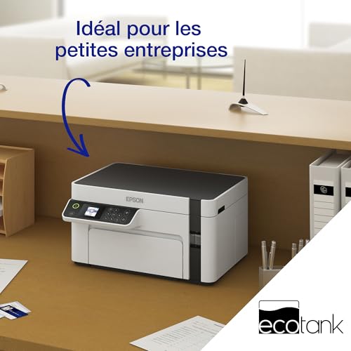 EPSON EcoTank ET M2120 | Imprimante multifonction Réservoir haute capacité Économisez jusqu'à 200€ 15ppm sans fil impression mobile économe en énergie recharge facile 1440x720 DPI - vue 10