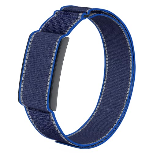 Astorgos Nylon Sport Band Compatibile Con Amazfit Helio Strap, Fascia Bicipite Regolabile Per Helio Fitness Tracker Fascia Da Braccio Di Ricambio Tras