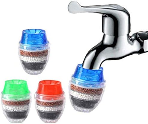 Universal Kitchen Faucet Filter Portable Tap Water Purifier Home Activated Carbon Multilayer Water Filter