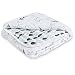 Aden by Aden + Anais Muslin Blanket, 100% Cotton Muslin, 4 Layer Lightweight and Breathable, Large 44 X 44 inch, Trotting Fox