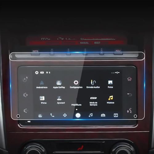 Cristal Templado Mitsubishi Pajero 2018-2021 Protector Navegador Consola 21 Azul
