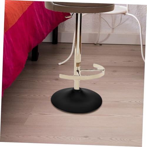 Plaque Robuste pour Chaises et Tabourets Baluue Pivot Noir - 4