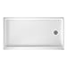 Rectangular Retrofit Shower Base Finish: White, Drain Configuration: Right