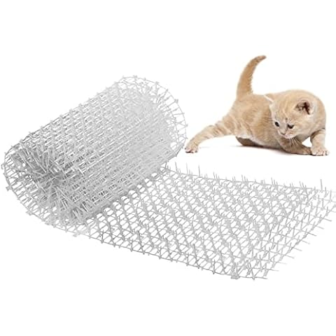 Transparent Cat Repellent Mat with Spikes Cover