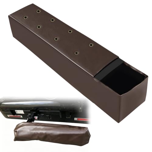 Hoypeyfiy BX88309 Brown Vinyl-Coated Tow Bar Cover, Replacement for Blue Ox Ascent BX4370 & Apollo BX7475 & Avail Series – Heavy-Duty Fabric Protector