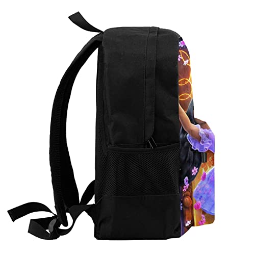 Fashion Backpack Large Capacity Laptop Backpacks Lightweight Travel Bookbag Women Adjustable Shoulder Strap Daypack Black One Size #TOP4