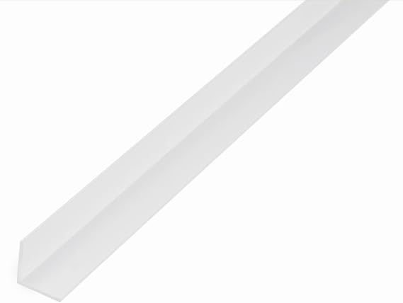 Alberts 479251 Winkelprofil Kunststoff weiß 1000 x 25 x 25 mm
