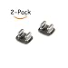 2 Pack- Replacement Clasp for Fitbit Flex Wireless Wristband-clasp Only - 2pcs in a Pack-high Quality-buy 2 Unit in Case You Lost One of the Tiny Clasp Again !