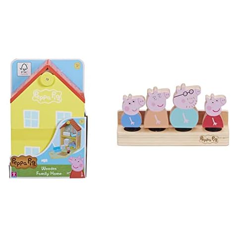 Peppa Pig Wooden Family Home and Figures Cover