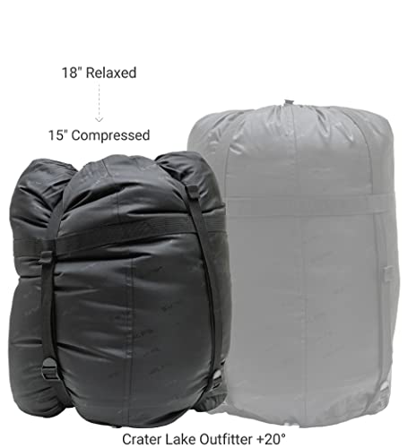 Alps Mountaineering Crater Lake Pc Outfitter 20 Degree Sleeping Bag, Long (494375Zip) #TOP1