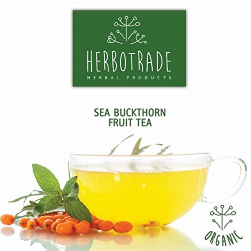 Sea Buckthorn Berries (Hippophae Rhamnoides) Dried Fruits Tea (Loose) 3 Oz / 90Gr #TOP3