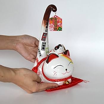 【新品】かわいい！スティッチ 福呼ぶ　招き猫 楽天市場】剛腕招き猫 ダブルバイセップス まっちょ ムキムキ